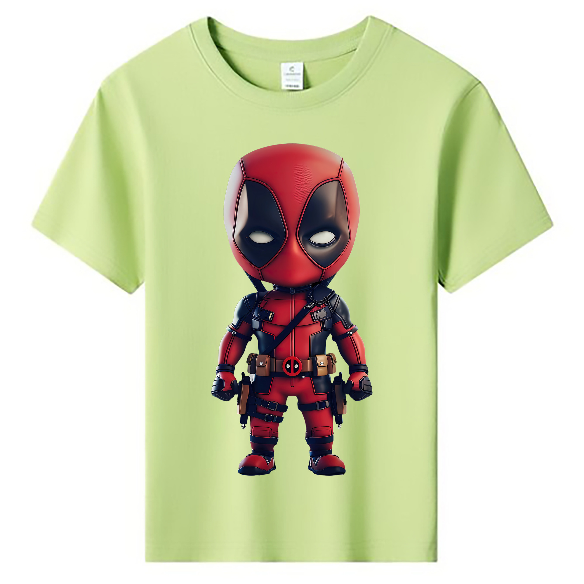 （画像用） Deadpool デッドプール 綿100％キッズTシャツ（フロントプリント）